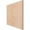 Ekena Millwork 11 3/4W x 11 3/4H x 3/8T Wood Hobby Board, Red Oak HBW12X12X375ARO - alternate 4